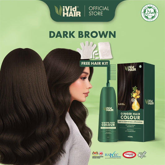 ViVid HAIR Ginger Hair Colour 2.0 - Dark Brown