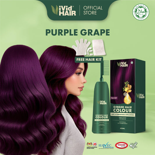 ViVid HAIR Ginger Hair Colour 2.0 - Purple Grape
