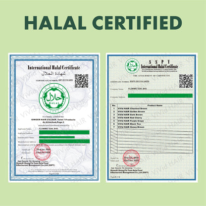 Halal Certified - International Halal Certificate SSPY-201318-34856, page 1 and 2