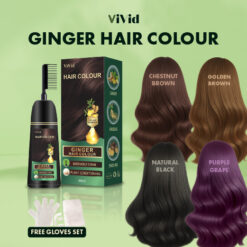 Ginger Warna Rambut Tutup Uban