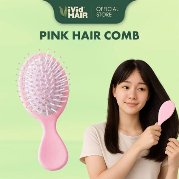 Pink Hair Comb